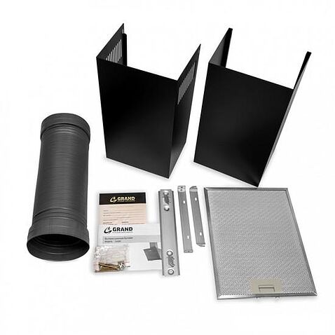 Кухонная вытяжка Grand Lester GC 90 (черный)