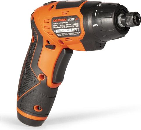 Электроотвертка Daewoo Power DAA 3620Li Plus (с АКБ, кейс)