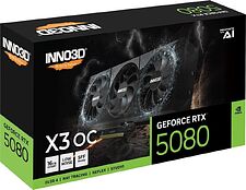 Видеокарта Inno3D GeForce RTX 5080 X3 OC N50803-16D7X-17603930 Видеокарта Inno3D GeForce RTX 5080 X3 OC N50803-16D7X-17603930