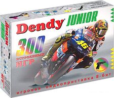 Игровая приставка Dendy Dendy Junior (300 игр + световой пистолет) Игровая приставка Dendy Dendy Junior (300 игр + световой пистолет)