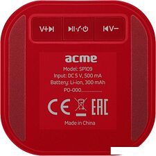 Беспроводная колонка ACME SP109 (красный) Беспроводная колонка ACME SP109 (красный)