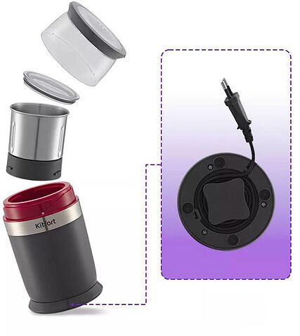 Электрическая кофемолка Kitfort KT-7242