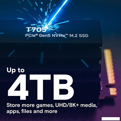 SSD Crucial T705 4TB CT4000T705SSD5