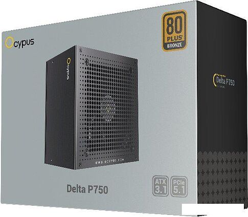 Блок питания Ocypus Delta P750 Delta-P750-B1FDBK024X-EU