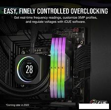 Оперативная память Corsair Vengeance RGB 2x16ГБ DDR5 5600 МГц CMH32GX5M2B5600C36K