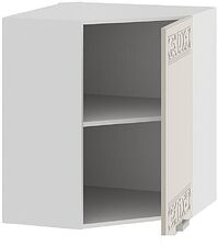 Шкаф навесной Трия Долорес 1В6У (белый/крем)