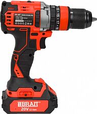 Ударная дрель-шуруповерт Brait BCDI20-2PUMBL PRO (с 1-м АКБ, кейс) Ударная дрель-шуруповерт Brait BCDI20-2PUMBL PRO (с 1-м АКБ, кейс)