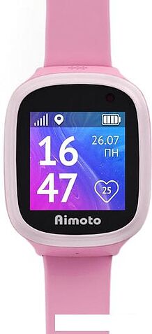 Умные часы Кнопка жизни Aimoto Start 2 (розовый)