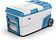 Компрессорный автохолодильник Alpicool DC30 24.8л (белый/синий, с адаптером)