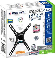 Кронштейн Kromax Vega-8 (черный) Кронштейн Kromax Vega-8 (черный)