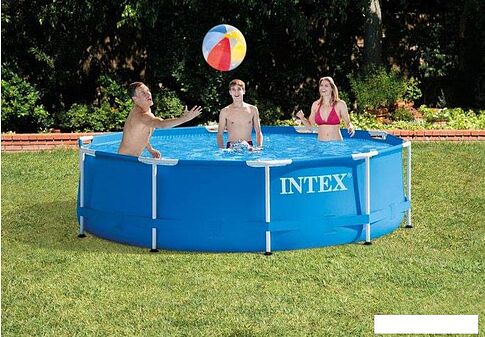 Каркасный бассейн Intex Metal Frame 28242NP (457x122)