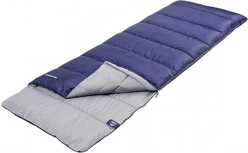 Спальный мешок Jungle Camp Avola Comfort (левая молния, синий)