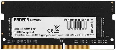 Оперативная память AMD Radeon R9 Gamer Series 4GB DDR4 SODIMM PC4-25600 R944G3206S1S-UO