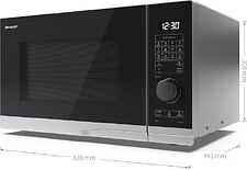 Микроволновая печь Sharp YC-PG254AE-S