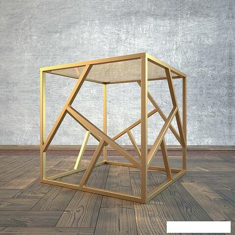 Журнальный столик RasGar Империал РСГР.001.000-0301 (золото/бронза)