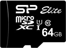 Карта памяти Silicon-Power SP064GBSTXBU1V10 microSDXC Elite UHS-1 (Class 10) 64GB Карта памяти Silicon-Power SP064GBSTXBU1V10 microSDXC Elite UHS-1 (Class 10) 64GB