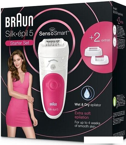Эпилятор Braun Silk-epil 5 SensoSmart 5/500 Wet&Dry
