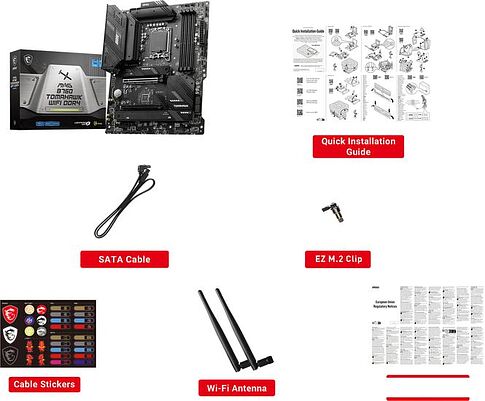 Материнская плата MSI MAG B760 Tomahawk WiFi DDR4