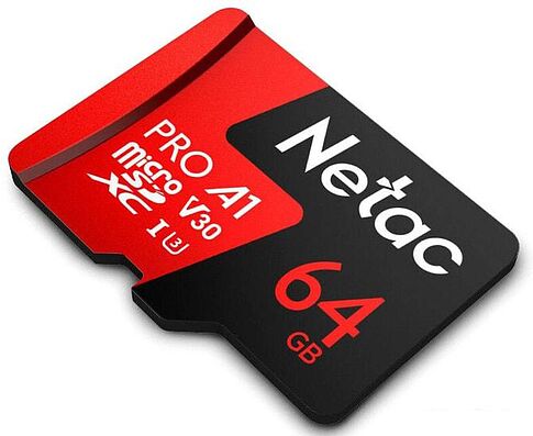 Карта памяти Netac P500 Extreme Pro 64GB NT02P500PRO-064G-S