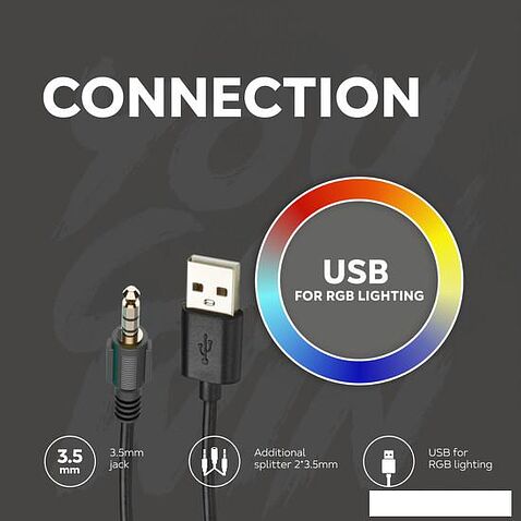 Наушники Canyon Shadder GH-6 (черный)