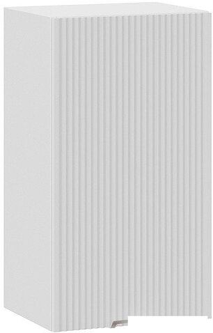 Шкаф навесной Трия Кимберли 1В4 (белый/сноу)