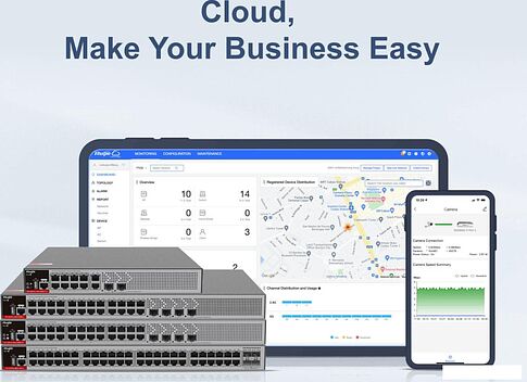 Управляемый коммутатор уровня 2+ Ruijie Networks RG-S2915-24GT4MS-P-L