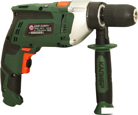 Ударная дрель Калибр ДЭМР-820ЕРУ+
