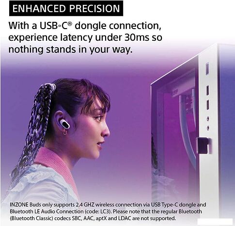 Наушники Sony Inzone Buds (черный)