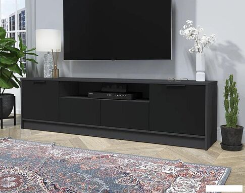 Тумба Интерлиния ТВ Концепт КТ-ТВ4-50 (черный/антрацит)