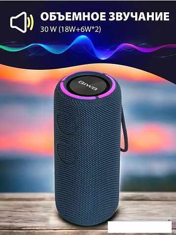 Беспроводная колонка Aiwa PAS-H300 (темно-синий)