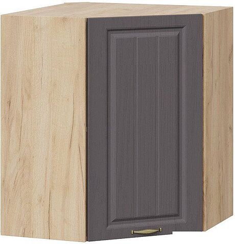 Шкаф навесной Трия Лина 1В6У (дуб крафт золотой/графит)