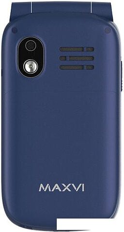 Кнопочный телефон Maxvi E6 (синий)
