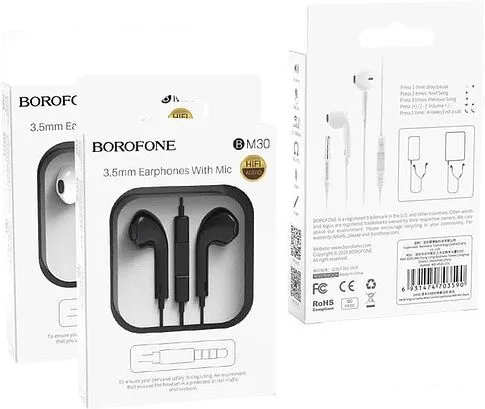 Наушники Borofone BM30 (белый)
