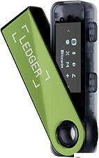 Аппаратный криптокошелек Ledger Nano S Plus (черный/зеленый)