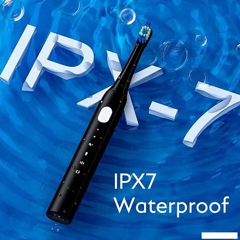 Электрическая зубная щетка Infly Sonic Electric Toothbrush P20C (3 насадки, черный)