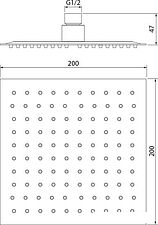 Верхний душ IDDIS 00520SSi64