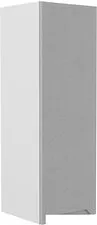 Шкаф навесной ДСВ Тренто ВП 300 левый (серый/белый)