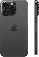 Смартфон Apple iPhone 15 Pro Max Dual SIM 1TB (черный титан)