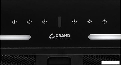 Кухонная вытяжка Grand Petra 60 (черный)