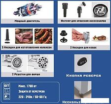 Мясорубка Renova MG170-R1WC