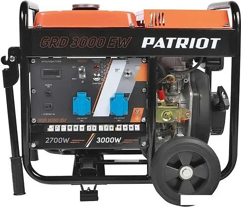 Дизельный генератор Patriot GRD 3000EW