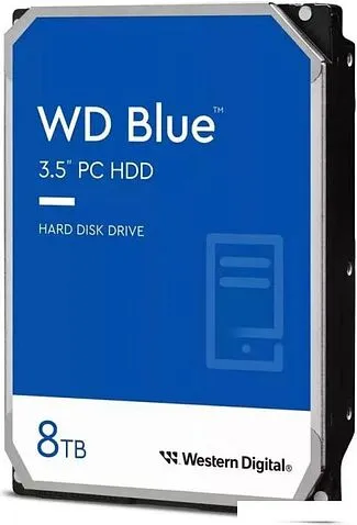 Жесткий диск WD Blue 8TB WD80EAAZ