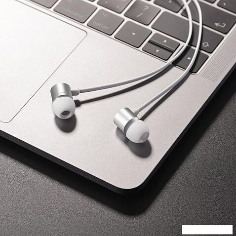 Наушники Hoco M63 (серебристый)