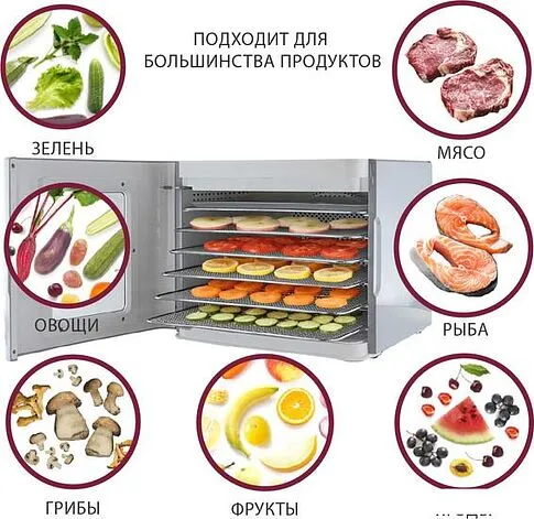 Сушилка для овощей и фруктов Pioneer FD907D