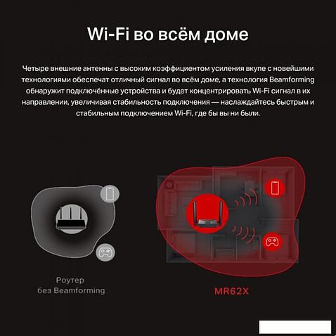 Wi-Fi роутер Mercusys MR62X