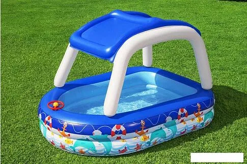 Надувной бассейн Bestway Морской капитан 54370 (213х155х132)