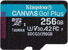 Карта памяти Kingston Canvas Go! Plus microSDXC 256GB Карта памяти Kingston Canvas Go! Plus microSDXC 256GB