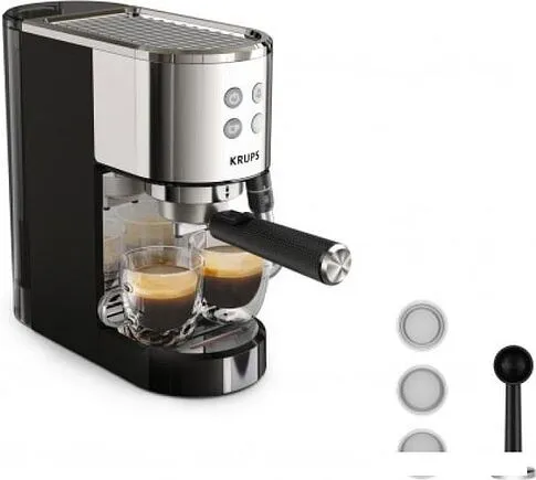 Рожковая кофеварка Krups Virtuoso XP444C10