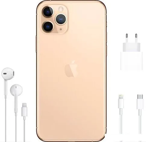 Смартфон Apple iPhone 11 Pro Max 256GB Восстановленный by Breezy, грейд C (золотистый)