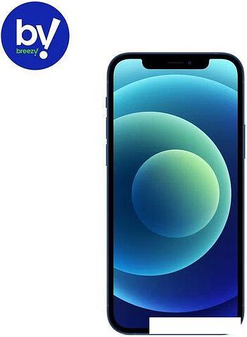 Смартфон Apple iPhone 12 64GB Воcстановленный by Breezy, грейд B (синий)